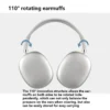P9 Wireless Bluetooth Headphones with Mic Noise Cancelling Headsets Stereo Sound Earphones Sports Gaming Headphone Supports Noise Cancellation and TF - Image 9