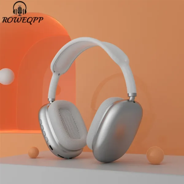 ROWEQPP Mobile Phone Wireless Headset P9airmax Bluetooth-compatible Head-mounted Earphones Phone Computer Universal Headset Gaming Headphones - Image 4