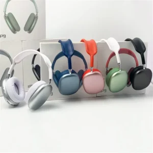 P9 Wireless Bluetooth Headphones with Mic Noise Cancelling Headsets Stereo Sound Earphones Sports Gaming Headphone Supports Noise Cancellation and TF
