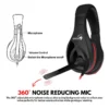 PRO - II RGB Gaming Headphones with Mic for Gaming PC Pubg Mobile PS4 Laptop - 360 Surround Sound Super Bass Vibration Over the Ear Wired Head Phones Gaming Headset with Noise Cancelling Micophone - By Unique Mall - Image 5