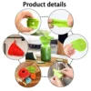 2 pcs Silicone Funnel Collapsible Flexible Foldable Kitchen Gadget for Home - Image 4