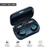 TWS M10 Pro Bluetooth 5.1 Wireless Earbuds with Power Bank - Noise Cancelling, Waterproof, Built-in Mic Blue earphone, Stereo Sound, M10 EAR BUDS 3500mAh Charging Case AIR BUDS