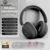 ROWEQPP Over Ear Headphones 15 Hrs Wireless/Wired Stereo Sound Foldable Headsets Headworn Sports Earphones With Deep Bass 40mm Drivers ROWEQPP Over Ear Headphones 15 Hrs Wireless/Wired Stereo Sound Foldable Headsets Headworn Sports Earphones With Deep Bass 40mm Drivers