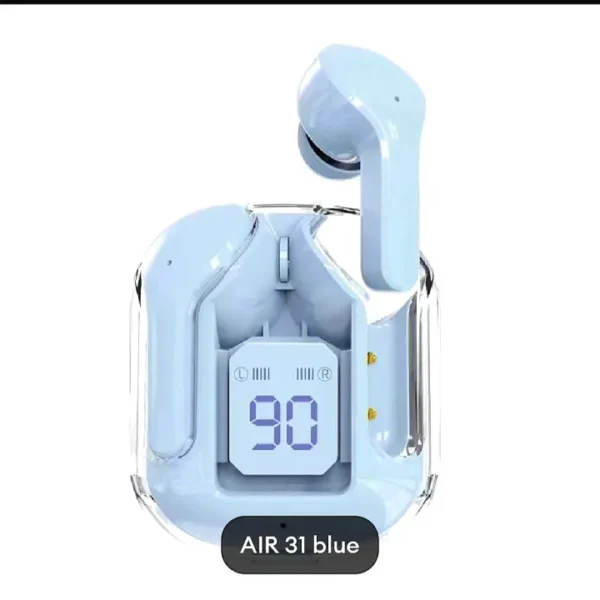Earbuds/Airpod/Airbuds/Airpro & Air 31 TWS 112 Airpods_ with Super Sound & High Quality Touch Sensors True Stereo Headphones with Built in Mic 10m Transmission Bluetooth Wireless Earbuds, power Case Sport Headset For all Bluetooth smart Devices. - Image 5