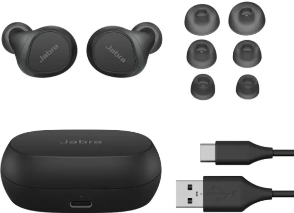 Jabra Elite 7 Pro Original ANC Earbuds Slightly Used Condition With Box And All Accessories - Image 2