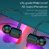 Neckband Wireless Headphone Bluetooth Neckband Magnetic Earphone Sports Running Earbuds Waterproof Bluetooth 5.3 Headset with Mic - Image 4