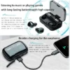 Air buds/ Bluetooth Earphones / Wireless Earbuds With Power Bank - Image 5