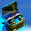 TWS M10 Pro Bluetooth 5.1 Wireless Earbuds with Power Bank - Noise Cancelling, Waterproof, Built-in Mic Blue earphone, Stereo Sound, M10 EAR BUDS 3500mAh Charging Case AIR BUDS - Image 6