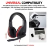 PRO - II RGB Gaming Headphones with Mic for Gaming PC Pubg Mobile PS4 Laptop - 360 Surround Sound Super Bass Vibration Over the Ear Wired Head Phones Gaming Headset with Noise Cancelling Micophone - By Unique Mall - Image 2