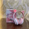 Headphones for Toddler Boy Girl Teen Children w/Microphone for Phone/Laptop/HeadKids Headphones, Cat Ear Wireless Headphones, LED Light Up Bluetooth Over On Ear Pink phones gift for girls| beautiful head phone for girls Headphones for girls| Headphone - Image 5