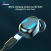 TWS M10 Pro Bluetooth 5.1 Wireless Earbuds with Power Bank - Noise Cancelling, Waterproof, Built-in Mic Blue earphone, Stereo Sound, M10 EAR BUDS 3500mAh Charging Case AIR BUDS - Image 2